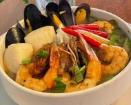 Spicy and Sour Seafood Soup from Budsi's (Image via Instagram/@budsisauthenticthai)